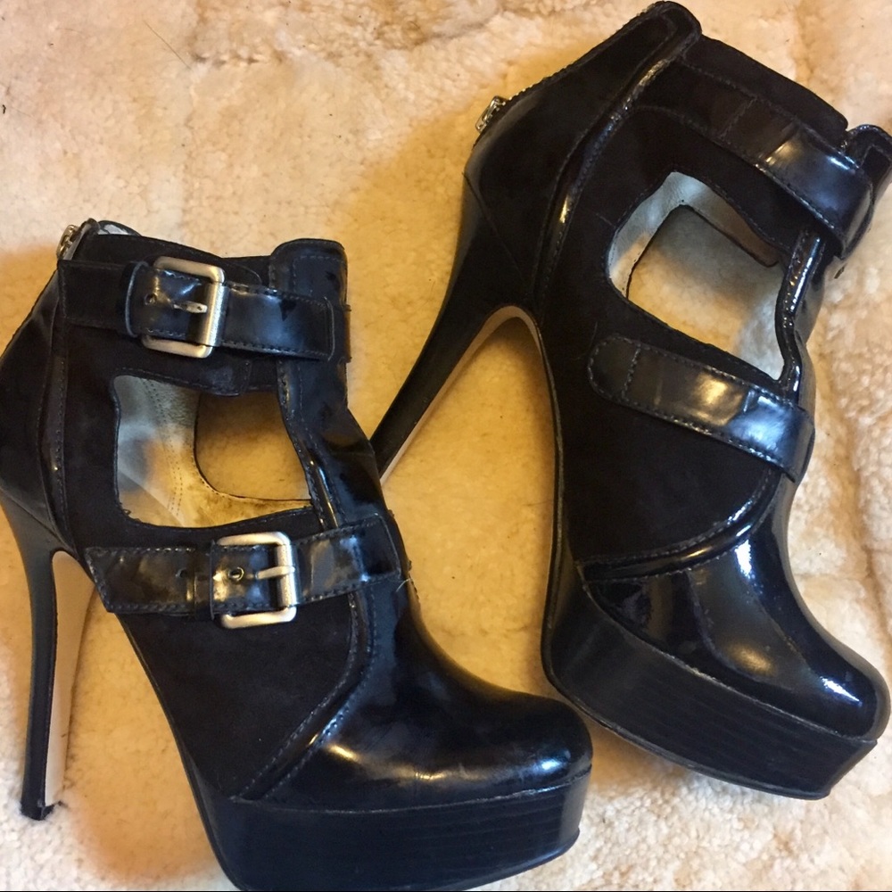 Michael Kors platform booties